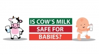 Is cow's milk safe for babies?